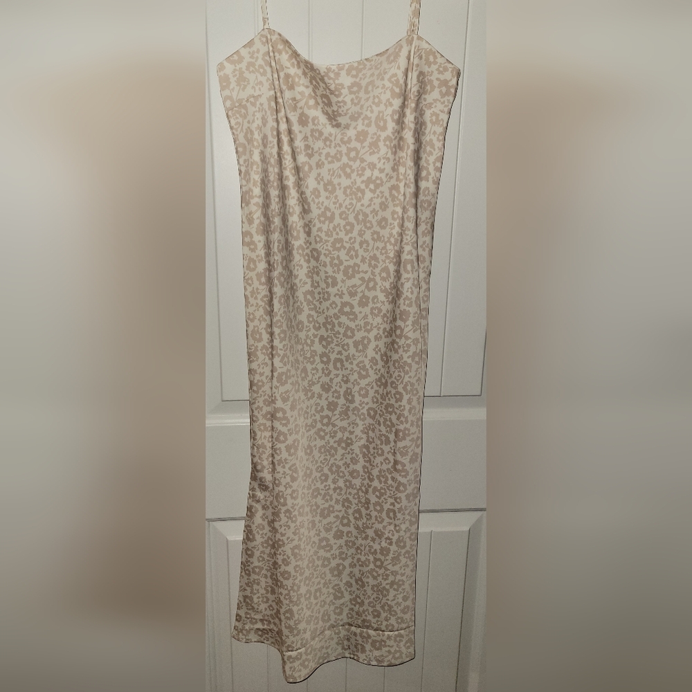 A New Day Floral Slip Midi Dress NWT